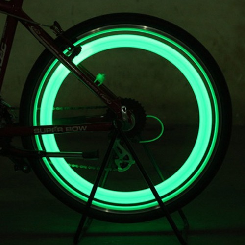 [990특가]실리콘 회오리 LED 자전거 휠라이트